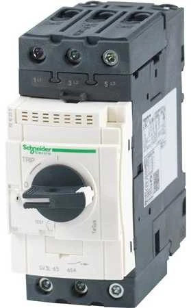Schneider Electric „Schneider“ variklio grandinės pertraukiklis 3P 30kW 65A EVK (GV3L65)