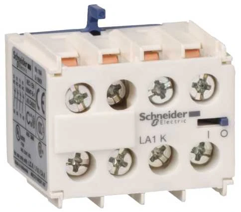 Schneider Electric „Schneider 4R“ pagalbinis kontaktas, montuojamas priekyje (LA1KN04)