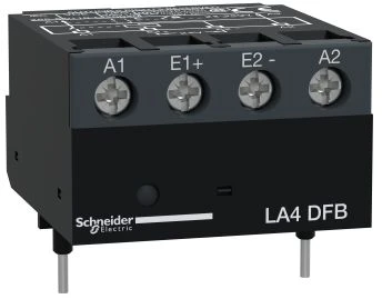 Schneider Electric „Schneider Modulis“ stiprintuvo sąsajos relė 24 V DC / 250 V AC (LA4DFB)
