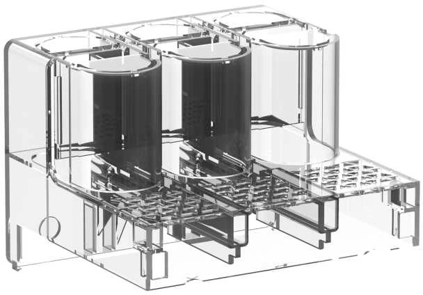 Schneider Electric „TeSys“ gaubtas, skirtas naudoti su 3 polių „Giga“ kontaktoriumi LC1G115-225