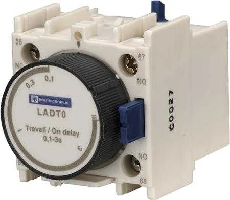 Schneider Electric Schneider Laiko delsos kontaktų blokas 0,1-30s 1 NO 1 NC LADR2