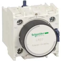 Schneider Electric „Schneider“ lėto kontakto blokas 0,1–3 s 1NO 1NC (LADT0)