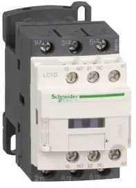 Schneider Electric „Schneider“ maitinimo kontaktorius 9A 3P 48V AC 1NO 1NC (LC1D09E7)