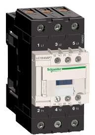 Schneider Electric Schneider Maitinimo kontaktorius 40A AC-3 pagalbiniai kontaktai 1NC+1NO ritė 230V AC - LC1D40AP7