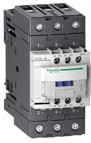 Schneider Electric „Schneider“ maitinimo kontaktorius 65A 3P 24V DC 1NO 1NC EVK (LC1D65ABD)