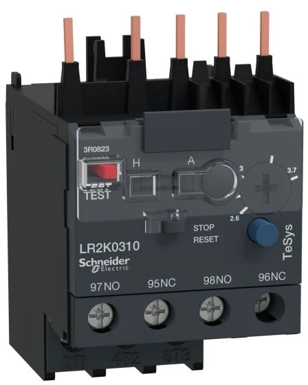 Schneider Electric Schneider terminė relė 2,6-3,7A LR2K0310