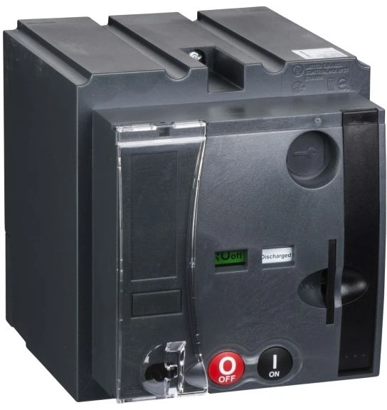 Schneider Electric „Schneider“ variklio pavara MT400/630 220–240 VAC, skirta kompaktiškam NSX400/630 grandinės pertraukikliui (LV432641)