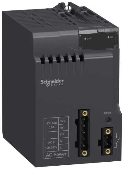 Schneider Electric „Modicon M340“ serijos PLC maitinimo šaltinis, skirtas naudoti su „Modicon M340“, 100–240 V kintamoji srovė