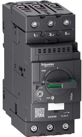 Schneider GV3P80 TeSys Deca Wyłącznik silnikowy 3P 70-80 A GV3P80