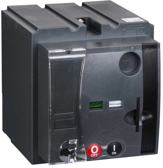 Schneider Electric „Schneider“ variklio pavara MT400/630 220–240 VAC, skirta kompaktiškam NSX400/630 grandinės pertraukikliui (LV432641)