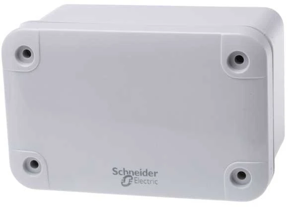 Schneider Electric Thalassa TBS serijos ABS sieninė dėžutė, IP66, 116 mm x 74 mm x 62 mm