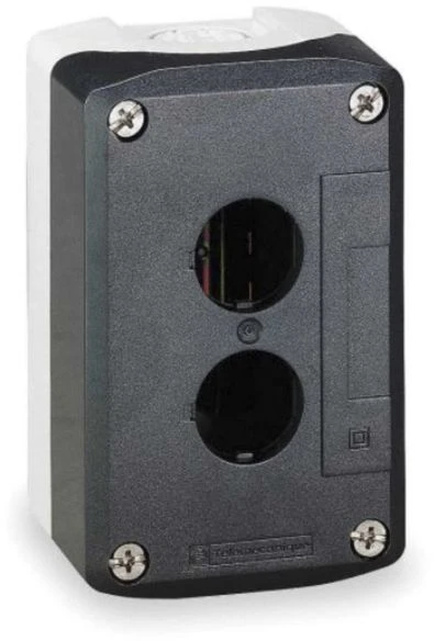 Schneider Electric XALD02H7 Leergehäuse 2Bohrungen Kunststoff CSA+UL