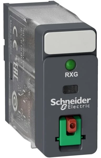 Schneider Electric APC RXG12P7 - Interface-Relais mit LED, 1 Wechsler, 230 V, 10 A (RXG12P7)