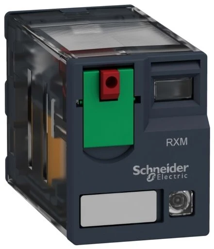 Schneider Zelio RXM 4P 230V AC miniatiūrinė relė LED RXM4GB2P7