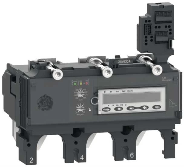 Schneider Electric „ComPacT“ naujos kartos atjungimo įtaisas, skirtas naudoti su „ComPacT NSX400/630“ automatiniais jungikliais