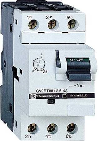 Schneider Electric Jungiklis Schneider Variklis 3P 2,2kW 4-6,3A (GV2RT10)
