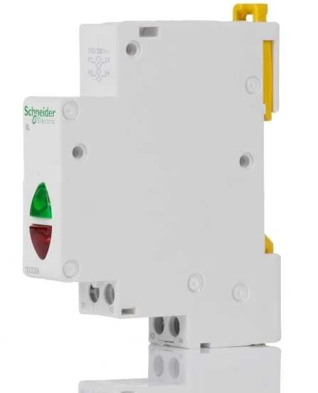 Schneider Electric „Schneider“ modulinė lempa raudona / žalia 110–230 V AC iIL (A9E18325)