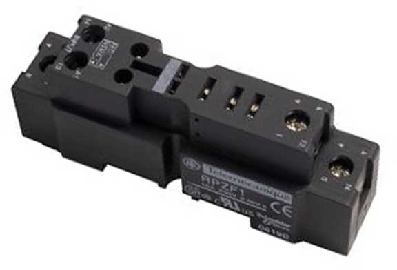 Schneider Electric „Harmony Relay RP“ 5 kontaktų 250 V DIN bėgelio relės lizdas, skirtas naudoti su RPM (1CO) serijos kištukinėmis relėmis