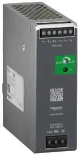 Schneider Electric SCHNEIDER ELECTRIC MODICON Maitinimo šaltinis 100-240 V AC, 24V DC, 5A vienfazis OPTIMIZED Plotis 40 mm Aukštis 124 mm