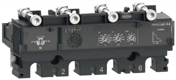Schneider Electric „ComPacT“ naujos kartos atjungimo įtaisas, skirtas naudoti su „ComPacT NSX250“ automatiniais jungikliais