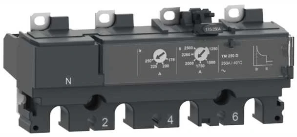 „Schneider Electric“ C104TM100 termomagnetinis atleidimo įtaisas TM100D 100A 4P4D