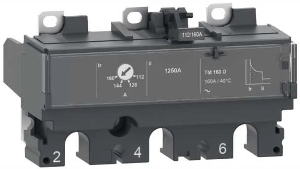 Schneider Electric Leistungsschutzschalter AUSLÖSESYSTEM TM125D 3P 3D 100-125A