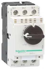 Schneider Electric Magnetinis variklio jungiklis 6.3A su sukamuoju disku GV2L10