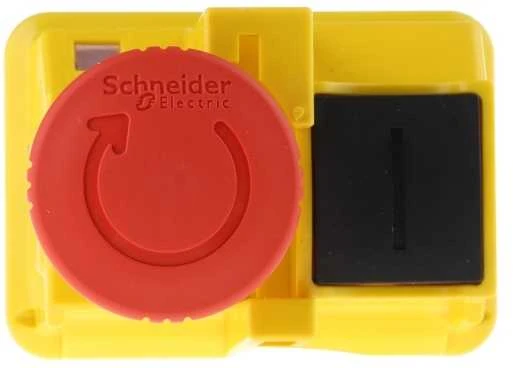 „Schneider Electric“ saugos mygtukas, skirtas gaubtams, raudonas sukant (GV2K031)