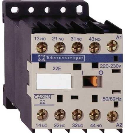 Schneider Electric „Schneider“ pagalbinis kontaktorius 10A 2NO 2R 230V AC (CA2KN22P7)