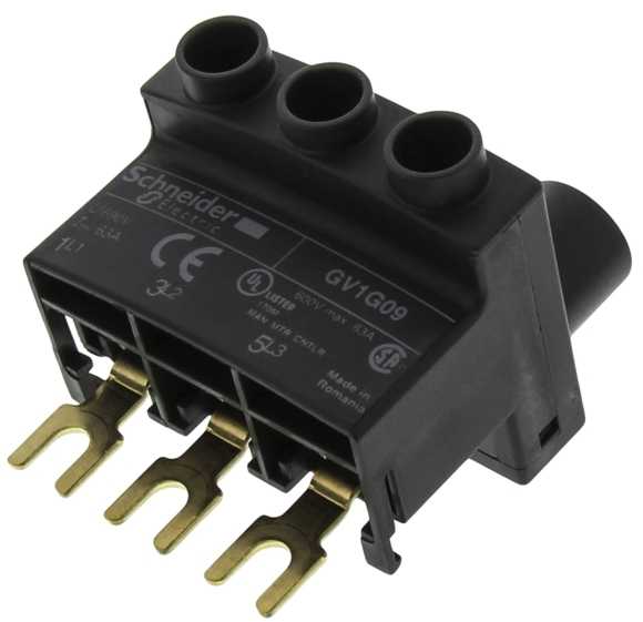 Schneider Electric Schneider Virš viršaus važiuojančių bėgių elektros elementų rinkinys (GV1G09)