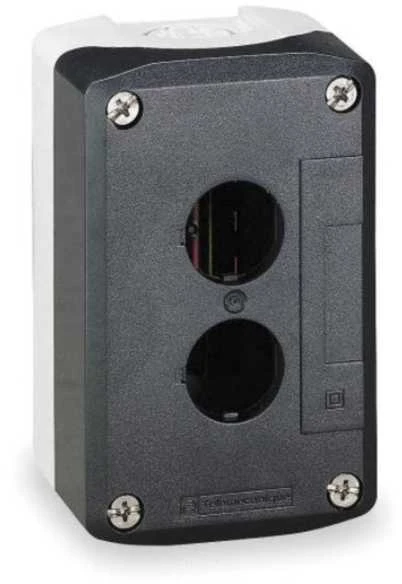 Schneider Electric XALD02H7 Leergehäuse 2Bohrungen Kunststoff CSA+UL
