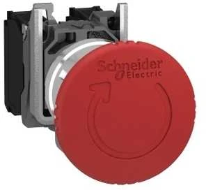 Schneider Electric Saugos mygtukas 22mm 1Z 2R IP66 sukant XB4BS84441