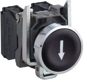 Schneider Electric Push Button 22mm Juoda Su Spring Return 1NC (XB4BA3351)