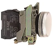 Schneider Electric indikatorius LED 24V baltas - XB4BVB1