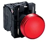 Schneider Electric Signal lempa 22mm raudona 24V AC/DC (XB5AVB4)