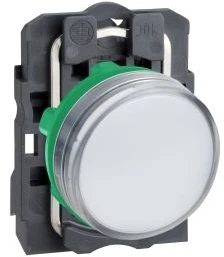 Schneider Electric Lampa sygnalizacyjna LED fi 22mm 230-240V AC balta (XB5AVM1)
