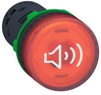 Schneider Electric XB5KS2M4 - Harmony Buzzer beleuchtbar in raudona O 22mm 230… 240 V