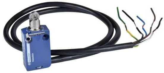 Schneider Electric Snap veikimo ribinis jungiklis su spyruokliniu grąžinimo voleliu NC+NO XCMD2102L1