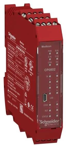Schneider Electric XPSMCM saugos valdiklis su LED indikacija