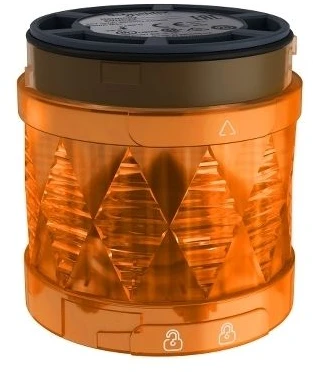 Schneider Electric XVUC25, 2 W, 2 W, 4 kontaktų, Oranžinė