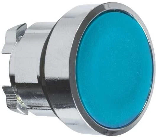 Schneider Electric ZB4BA6 mėlynas mygtukas, profilis