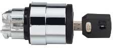 Schneider Electric ZB4BG6, juodas, Harmony XB4, IP69K, 29 mm, 72 mm, 29 mm