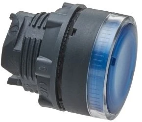 Schneider Electric Frontelement Leuchtdrucktaster O 22 blau