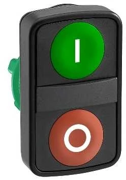 Dvigubas I/O valdymo mygtukas