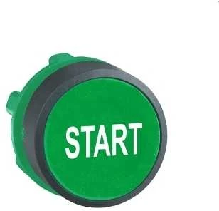 Žalias START mygtuko diskas ZB5AA333