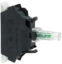 Schneider Electric lempos laikiklis su LED balta 24V AC/DC su jungtimi (ZBVB15)