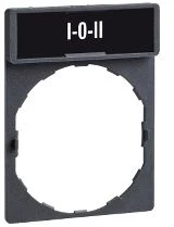 Schneider Electric ZBY2186, Juoda, 30 mm, 40 mm, 1 vnt.