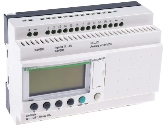 Schneider Electric Schneider programuojama relė 24V DC ZELIO LOGIC (SR2A201BD)
