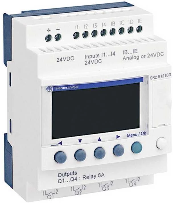 Schneider Electric Schneider programuojamasis siųstuvas 24V DC Zelio Logic (SR2B121BD)