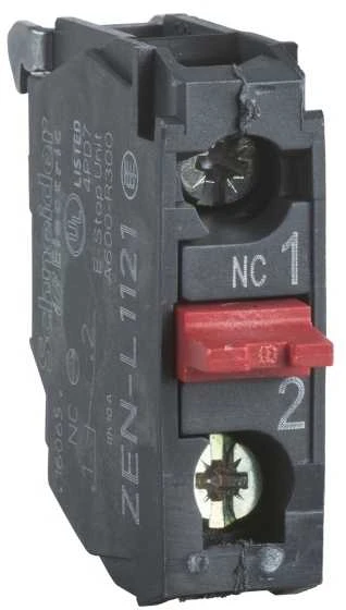 Schneider Electric pagalbinis kontaktas 1NC galinis tvirtinimas ZENL1121